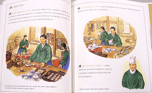 韓国絵本　景福宮での王様の一日