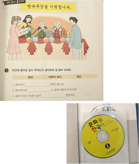 【韓国語学習本】文化の中の韓国語２