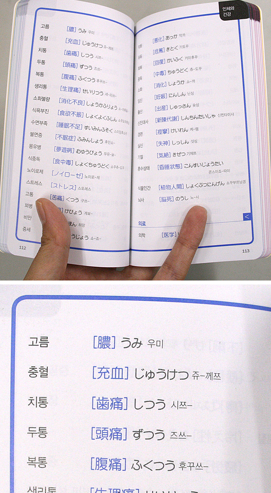 【ポケット学習本】韓国語の学習に！コンパクト日常日本語単語