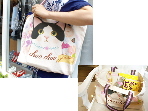 choo choo キャンパストートバッグ(Jewelry)