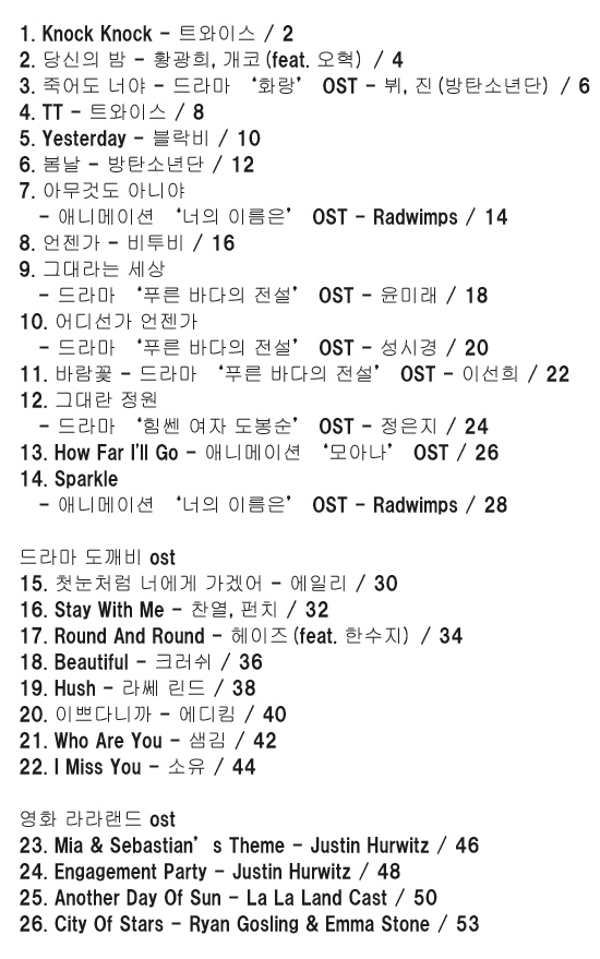 韓国音楽楽譜 ピアノ 最新音楽 チャン 30