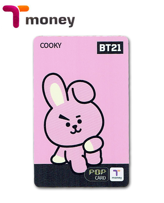 防弾少年団プロデュースキャラクター BT21 Tmoneyカード