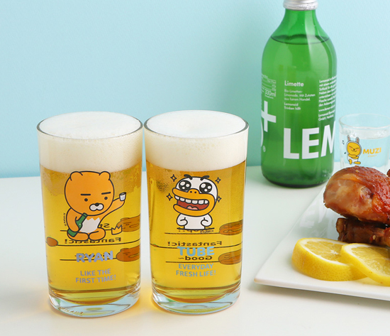 カカオフレンズ ソメクチャン(爆弾酒用)グラス 2個セット