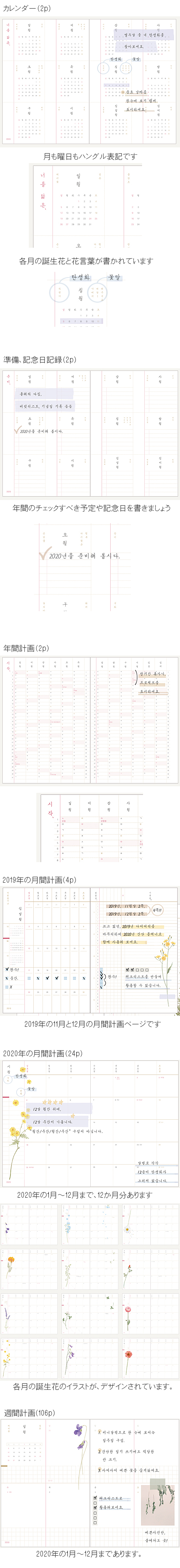 2020年 花道余談 ダイアリー