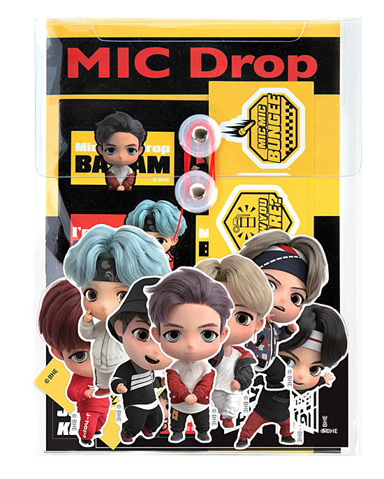 BTS TinyTAN デコ ステッカー パック