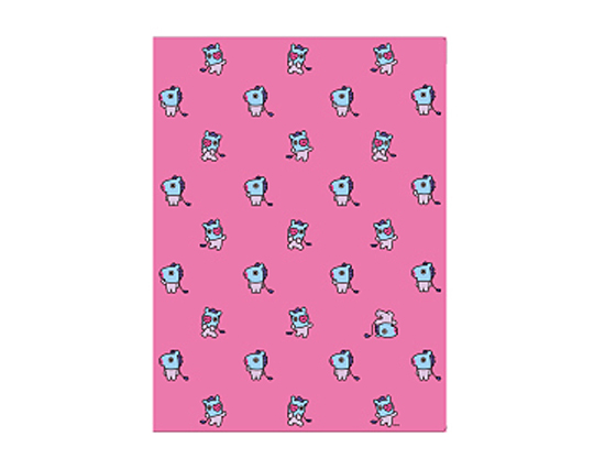 BT21 2ポケット ファイル