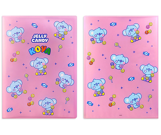 BT21 クリアファイル JELLY CHANDY 20P