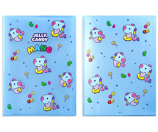 BT21 クリアファイル JELLY CHANDY 20P