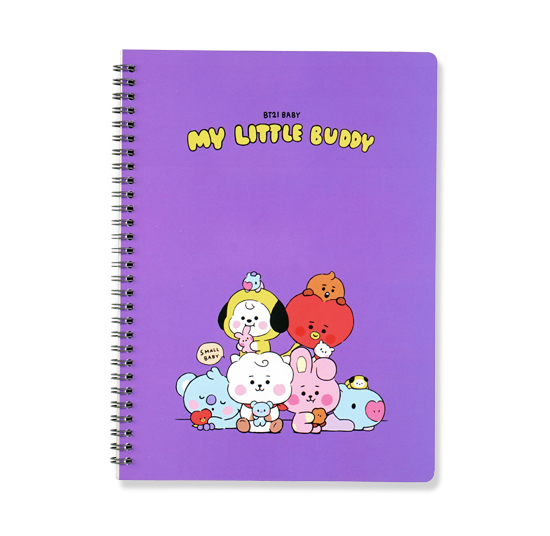 BT21 MY LITTLE BUDDY スプリング ノート