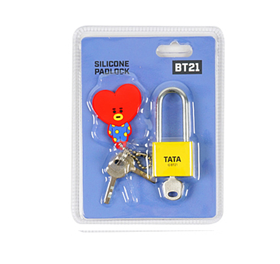 BT21 シリコン 南京錠