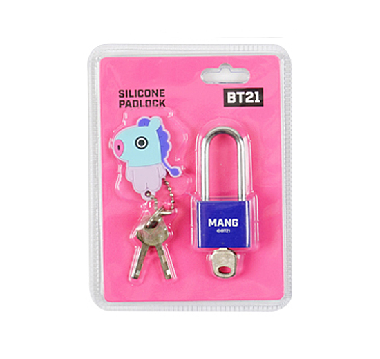 BT21 シリコン 南京錠