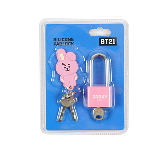 BT21 シリコン 南京錠
