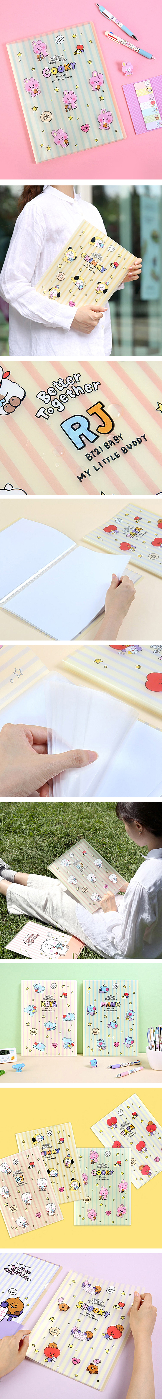BT21 クリアファイル LITTLE BUDDY 20P