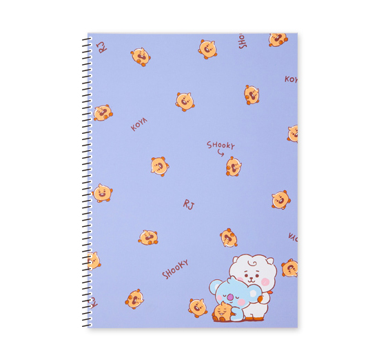 BT21 MY LITTLE BUDDY スプリング ノート