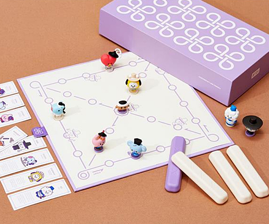 BT21 BABY ボードゲーム ユンノリ セット