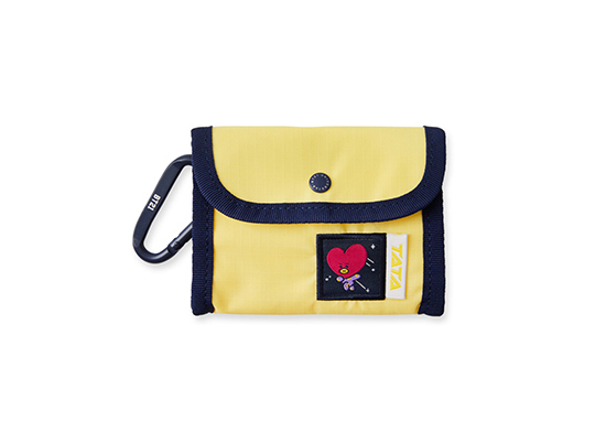 BT21 スペース ワッペン リップストップ ポーチ