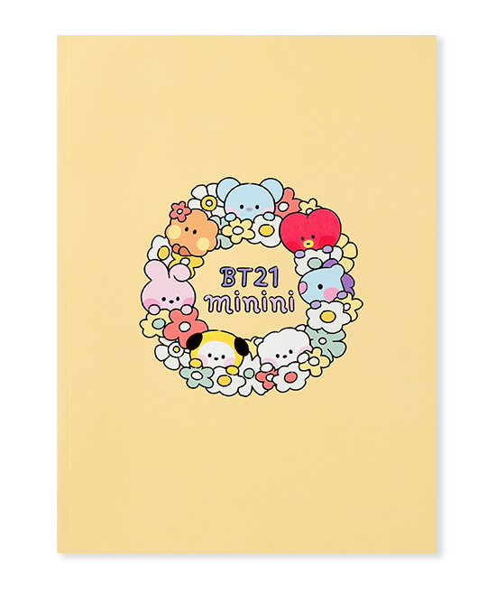 BT21 minini B5 ライン ノート