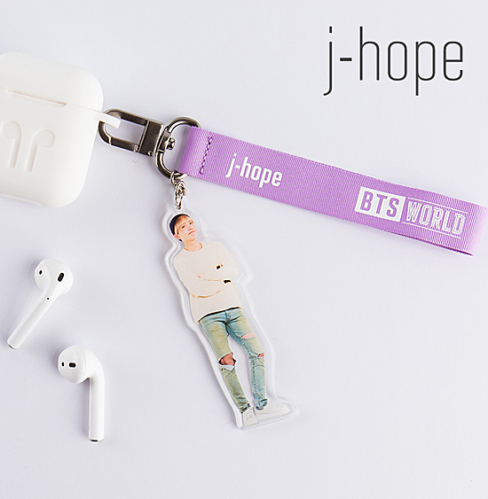 BTS ワールド 防弾少年団 グッズ ストラップ キーリング