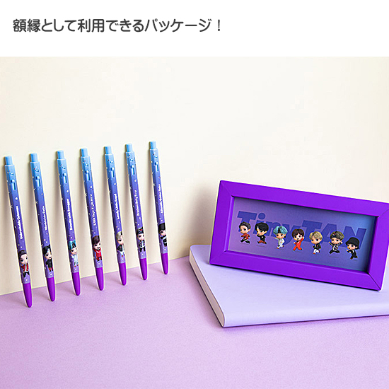 BTS TinyTAN モナミ ボールペン 7本セット