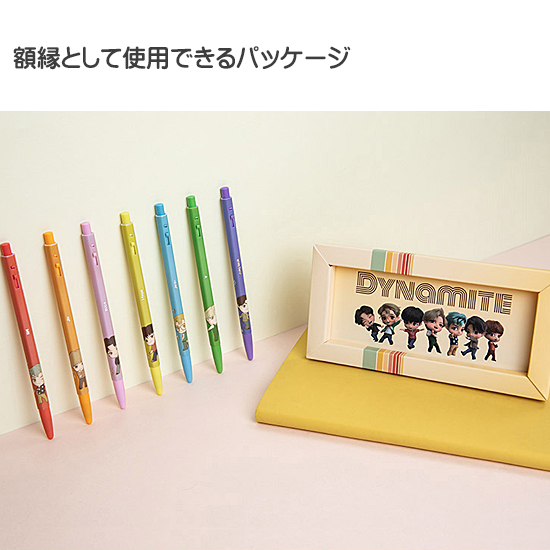BTS TinyTAN モナミ ボールペン 7本セット(ダイナマイト)