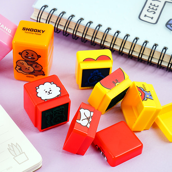 BT21 3ピース スタンプ