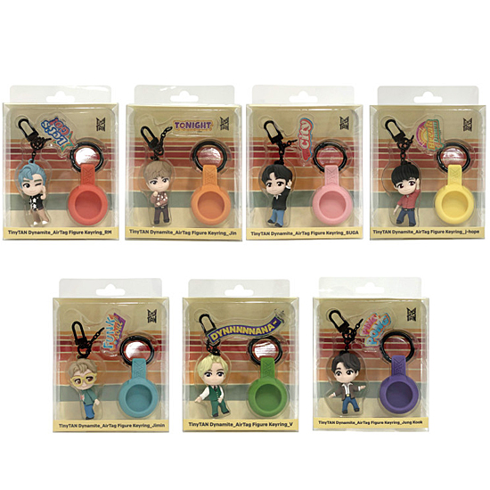 BTS TinyTAN ダイナマイト フィギュア キーリング