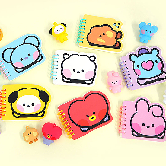 BT21 minini メモ ノート