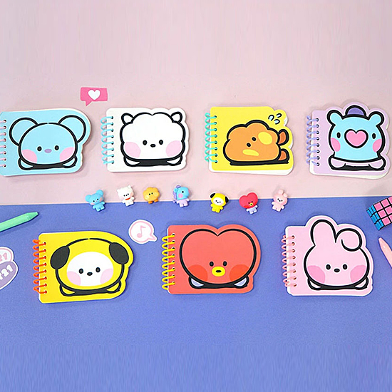 BT21 minini メモ ノート