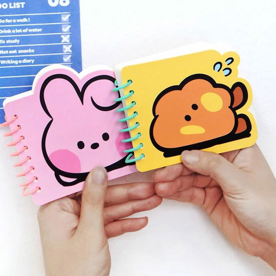 BT21 minini メモ ノート
