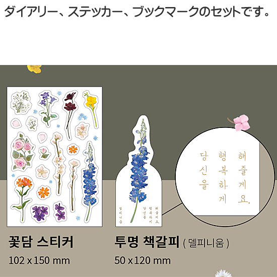 韓国 2025年 花道余談 ハングル ダイアリー