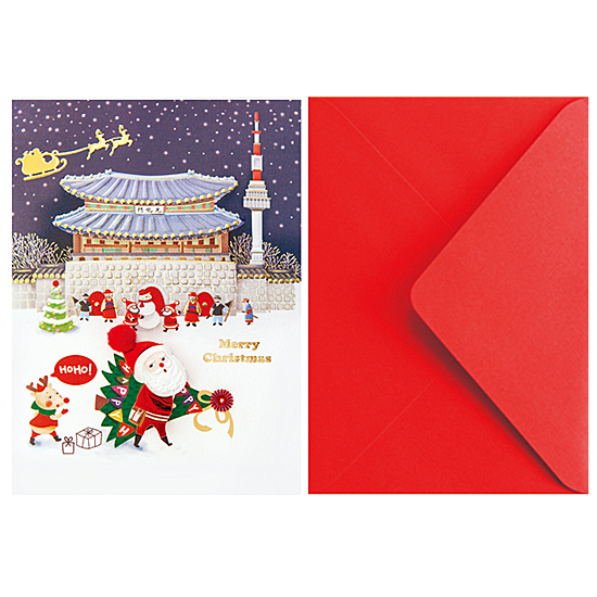 �؍��@�N���X�}�X�J�[�h