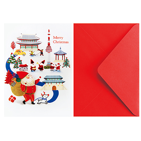 �؍��@�N���X�}�X�J�[�h