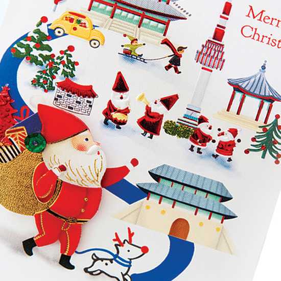 �؍��@�N���X�}�X�J�[�h