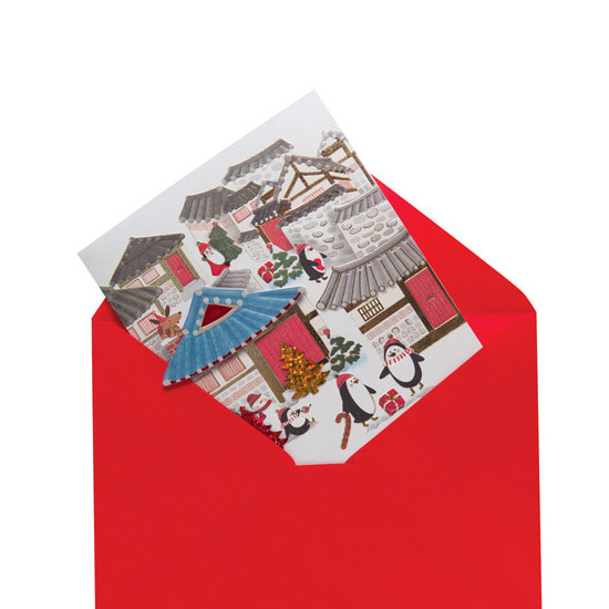 �؍��@�N���X�}�X�J�[�h