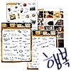 手書きハングル&コーヒーステッカー