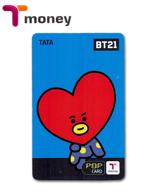 防弾少年団プロデュースキャラクター Bt21 Tmoneyカード Tata 韓国情報広場