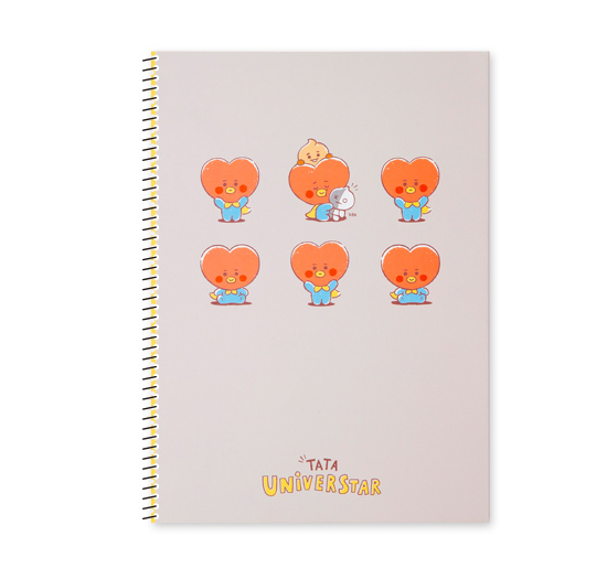 BT21 MY LITTLE BUDDY スプリング ノート