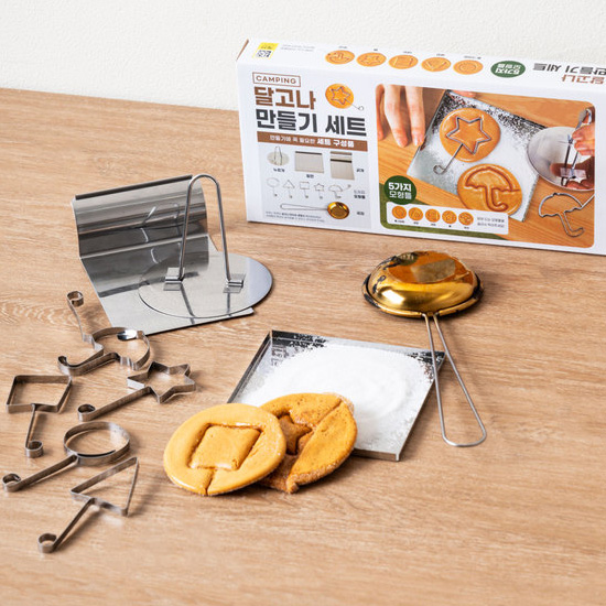 韓国菓子 タルゴナ(型抜きカルメ焼き)作りセット