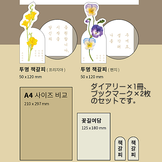 韓国 2026年 花道余談 ハングル ダイアリー