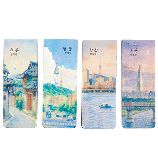 韓国の風景 マグネット ブックマーク