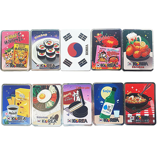 Kフード 韓国の食べ物 マグネット