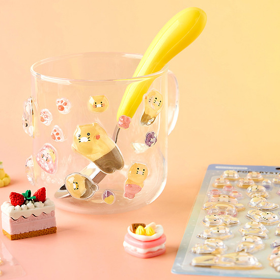 カカオフレンズ 3D 立体 ステッカー
